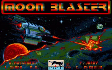 Moon Blaster screen shot title